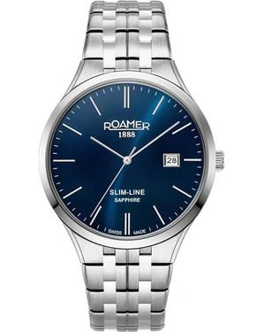Roamer 512833-41-45-20 Slim Line Classic Watch - Grey