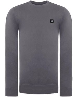 Weekend Offender Jumper Cotton - Grey