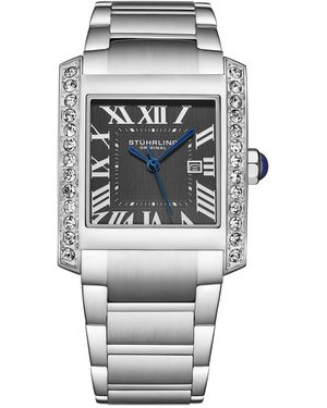 Stuhrling Élan 4088 Quartz 38Mm - Metallic