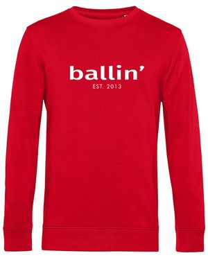 Ballin Amsterdam Est. 2013 Sweaters Basic Sweater Rood