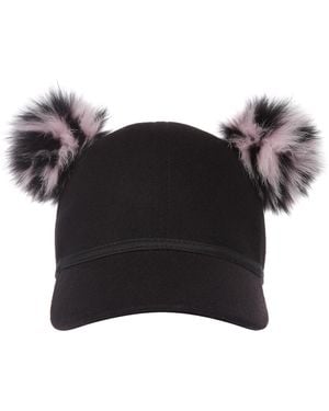 Charlotte Simone "Sass" Cap - Black