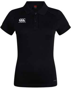 Canterbury Ladies Club Dry Polo Shirt - Black