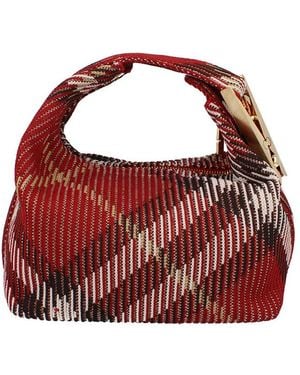 Burberry Mini Peg Duffle Bag - Red
