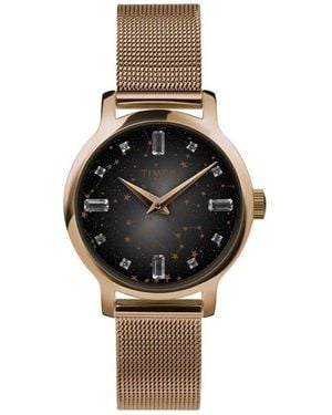 Timex Tw2V52100 Ladies Transcend Watch - Metallic