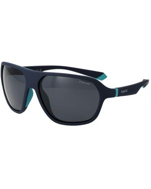 Polaroid Blue Plastic Sunglasses