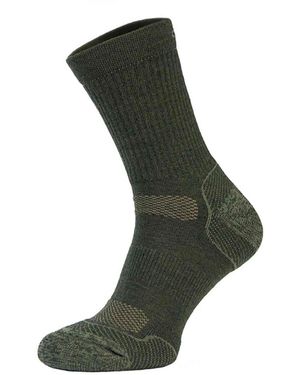 Comodo 1 Pack Merino Wool Quick Drying Lightweight Hiking Socks - Green