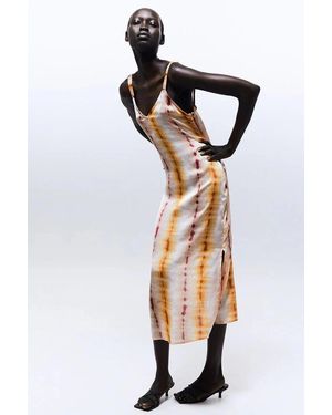 Secret Label Tie Dye Strappy Sundress - White