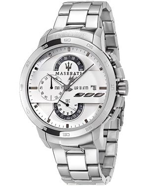 Maserati R8873619004 Ingegno Chronograph Watch With Dial - Metallic
