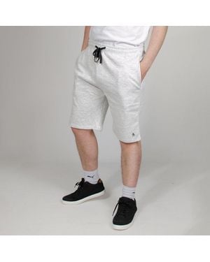 Original Penguin Cotton Sweat Shorts Knee Length - Grey