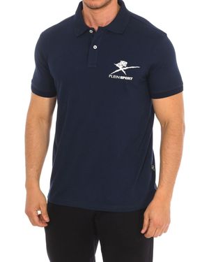 Philipp Plein Pips506 Short-Sleeved Polo Shirt - Blue