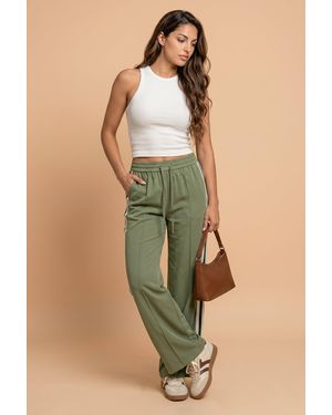 Urban Bliss Taped Trouser - Green