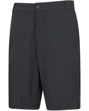 Mountain Warehouse 'Wander' Packaway Shorts Quick Drying Uv50 Protection Travel Short Trousers Polyamide - Grey
