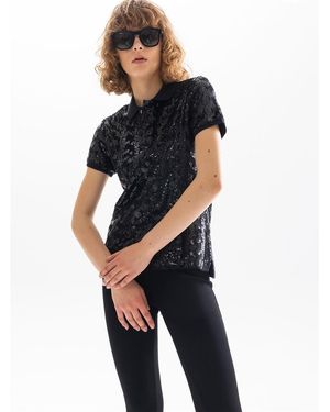 Rivus Yaka Trui Polo T-shirt - Blauw