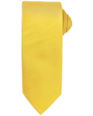 PREMIER Adult Micro Waffle Tie (Sunflower) - Yellow