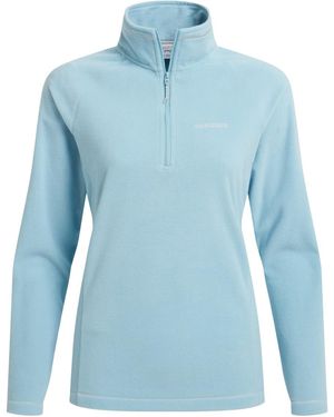 Craghoppers Ladies Miska Vi Half Zip Fleece (Sky) - Blue