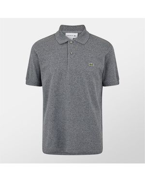 Lacoste Classic Short Sleeve Polo Shirt - Grey