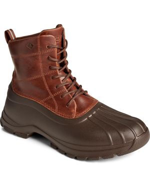 Sperry Top-Sider Duck Float Leather Wellington Boots - Brown