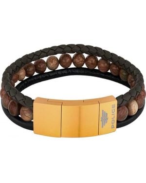 Police Pj26552Blk.06 Bracelet - Black
