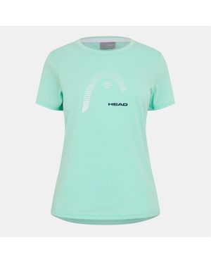 Head Club Lara Crew Neck Short Sleeve T-Shirt - Green