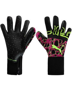 PUMA Future Z Grip 1 Hybrid Goalkeeper Gloves - Black