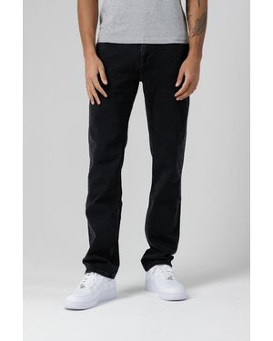 Monkee Genes Organic Cotton Blend Slim Fit Straight Leg Mid-Rise Denim Jeans - Blue