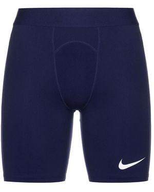Nike Pro Strike Dri-Fit Compression Shorts - Blue
