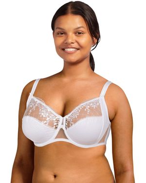 Chantelle C13810 Pont Neuf Very Covering Underwired Bra - White