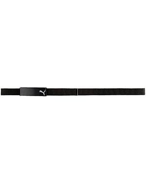 PUMA Cut To Length Webbing Golf Belt - Black