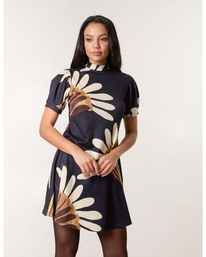 Blue Vanilla Smock Dress - Blue
