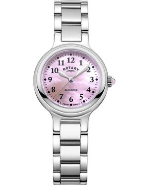 Rotary Lb05135-07 Ladies Elegance Watch - White