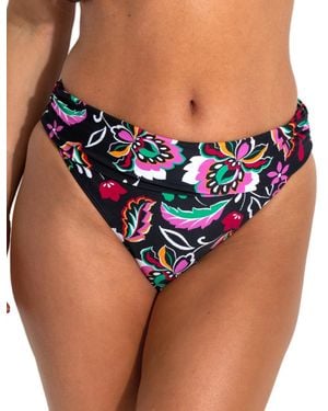 Pour Moi Sunshine Foldover Bikini Brief - Blue