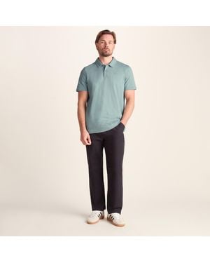 TOG24 Sawyer 100% Cotton Jersey Polo Shirt - Blue