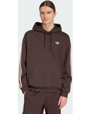 adidas Originals Adicolor Classics 3-Stripes Hoodie - Brown