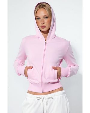 Busem Cotton Stretch Cardigan - Pink