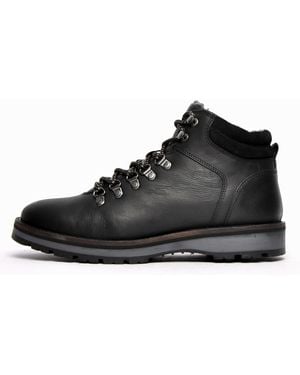 Red Tape Crick Dekker Leather - Black