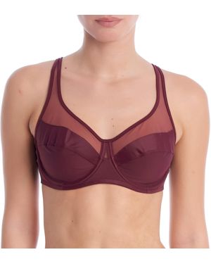 DIM Generous Non-Padded Underwire Bra D3983 - Purple