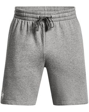 Under Armour Rival Fleece Shorts (Castle Rock/ - Grey