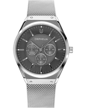 Orphelia Saffiano Watch Or72900 Stainless Steel - Black
