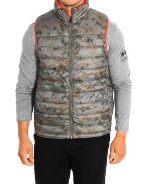 La Martina Sleeveless Jacket Tmo012-Pa062 - Grey