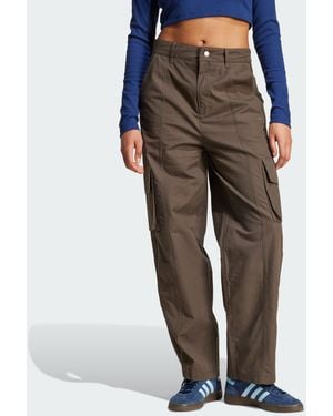 adidas Premium Essentials Ripstop Cargo Trousers - Green