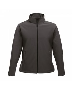 Regatta Ladies Ablaze Printable Softshell Jacket - Grey