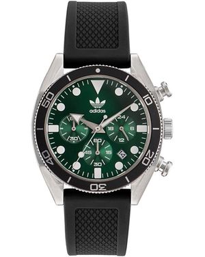 adidas Originals Edition Two Chrono Watch Aofh23005 Silicone - Green