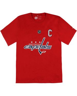Fanatics Nhl Washington Capitals Alexander Ovechkin 8 T-Shirt - Red