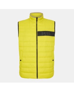 BOSS Darolan Sleeveless Gilet - Yellow