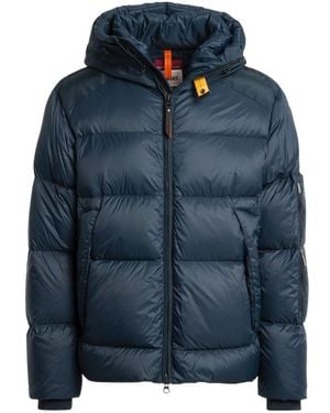 Parajumpers Tyrik Dark Avio Down Jacket Nylon - Blue