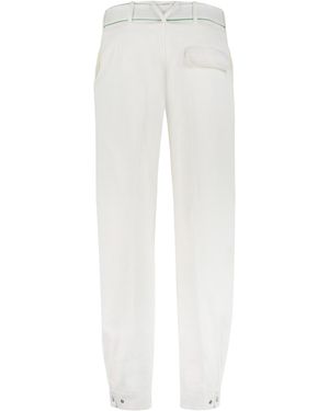 Bottega Veneta Cotton Trousers - White