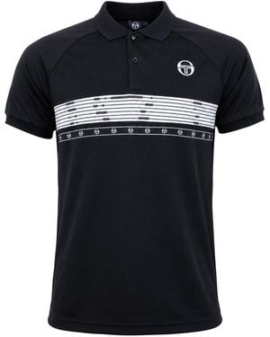 Sergio Tacchini Candis Polo Shirt - Black