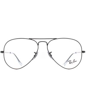 Ray-Ban Pilot Gunmetal Rx6489 Aviator - Brown