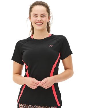 Pour Moi 97131 Energy Short Sleeved Top - Black