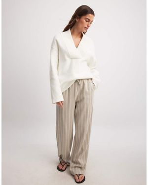 NA-KD Trousers - Natural